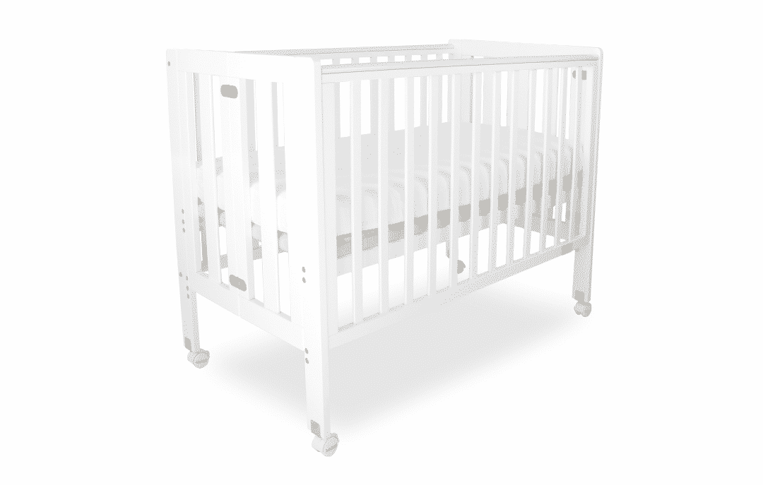 Compact (Folding) Wooden Cot - Image 8
