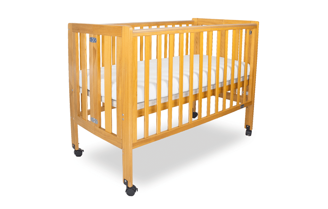 Compact (Folding) Wooden Cot - Image 4