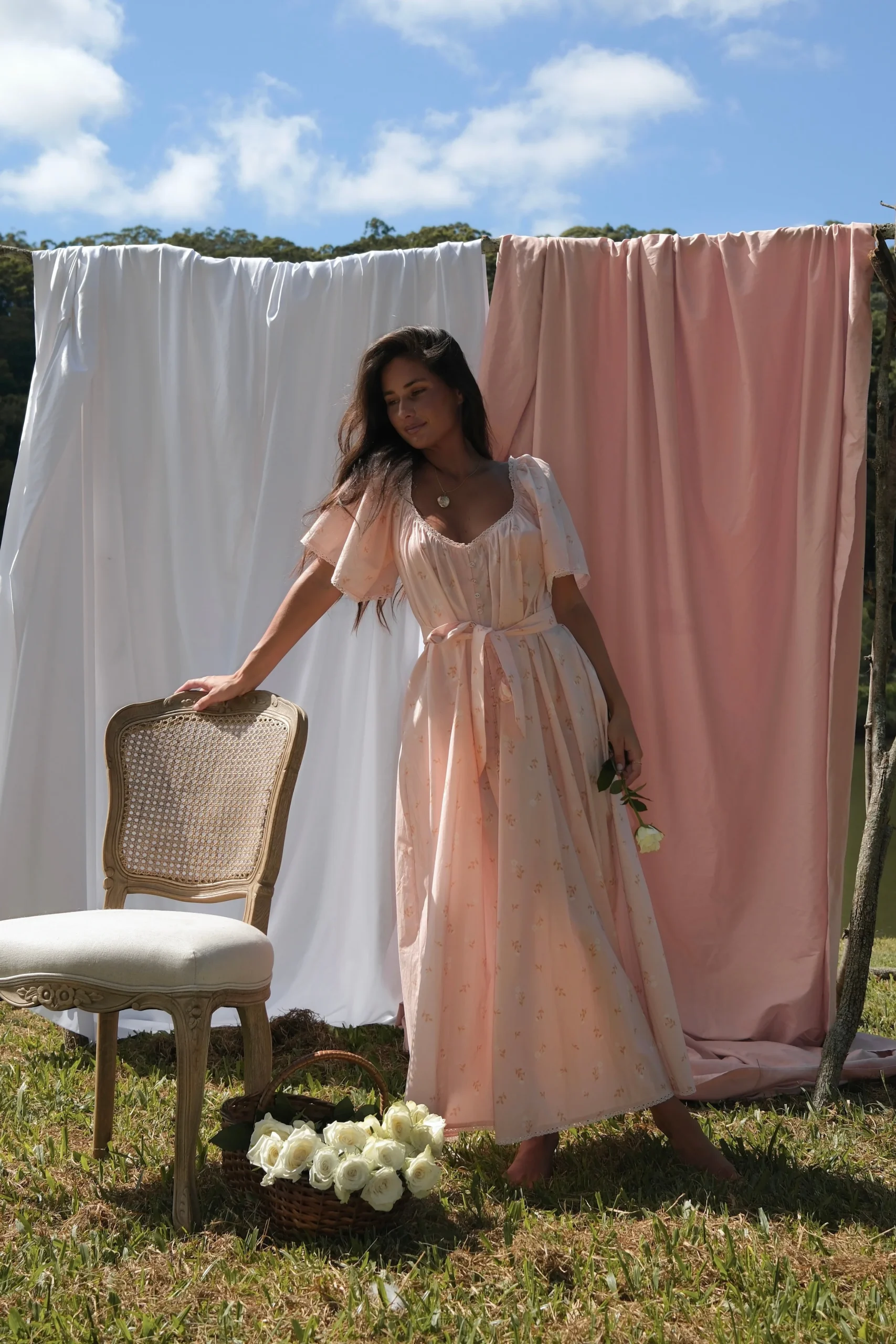 Coven & Co Slumber Dress - Petal - Image 4