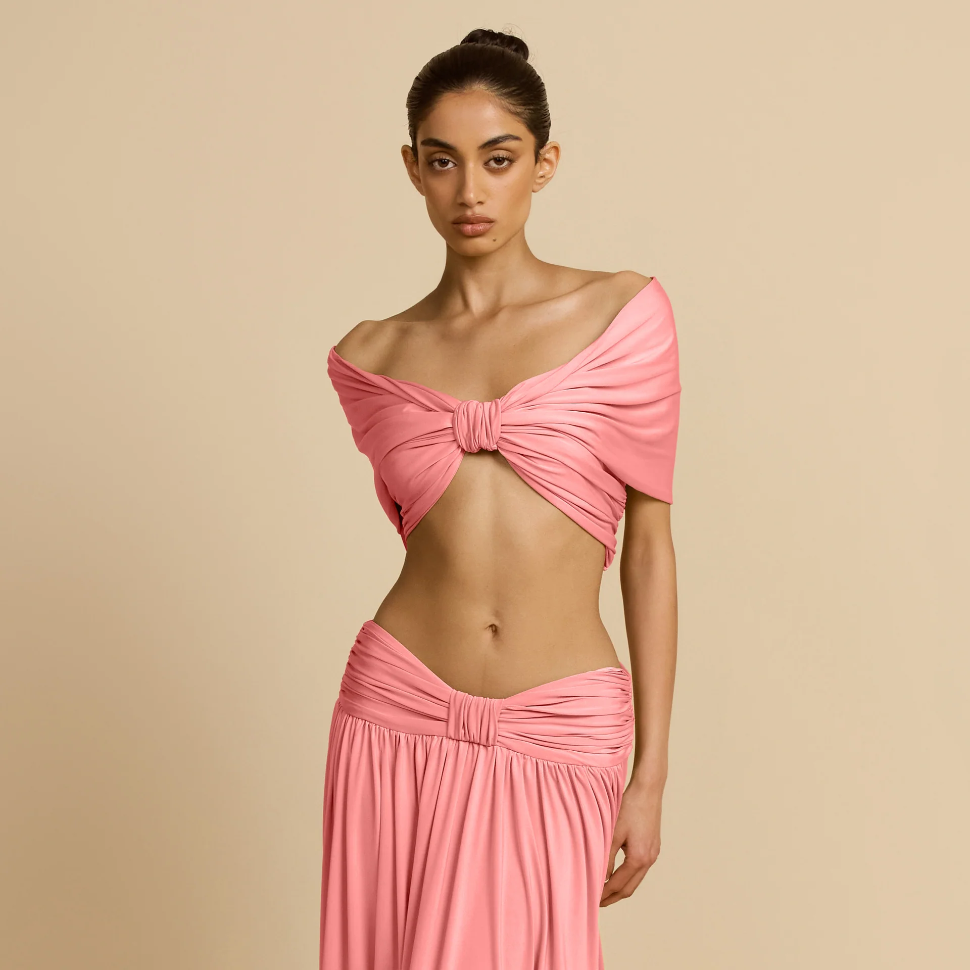 Arcina Ori Alessia Skirt Dusty Pink Set
